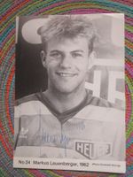 EHC BIEL MARKUS LEUENBERGER AUTOGRAMM 80/90ER JAHR ANTIK