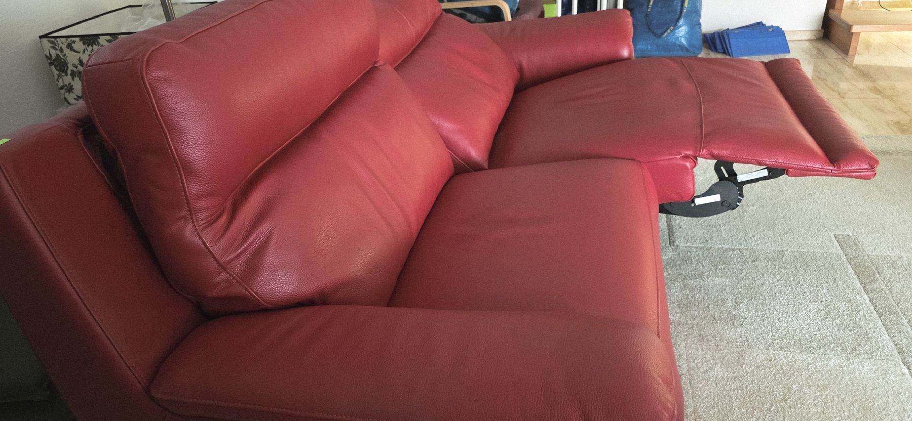 Divani: 3-Relaxsofa Leder Louvre – Usato da St. Pantaleon venduto da dor_5yzm 8