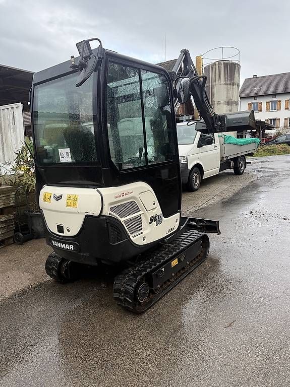 Escavatori: Yanmar SV18 swiss edition – Usato da Horgen venduto da 11sh