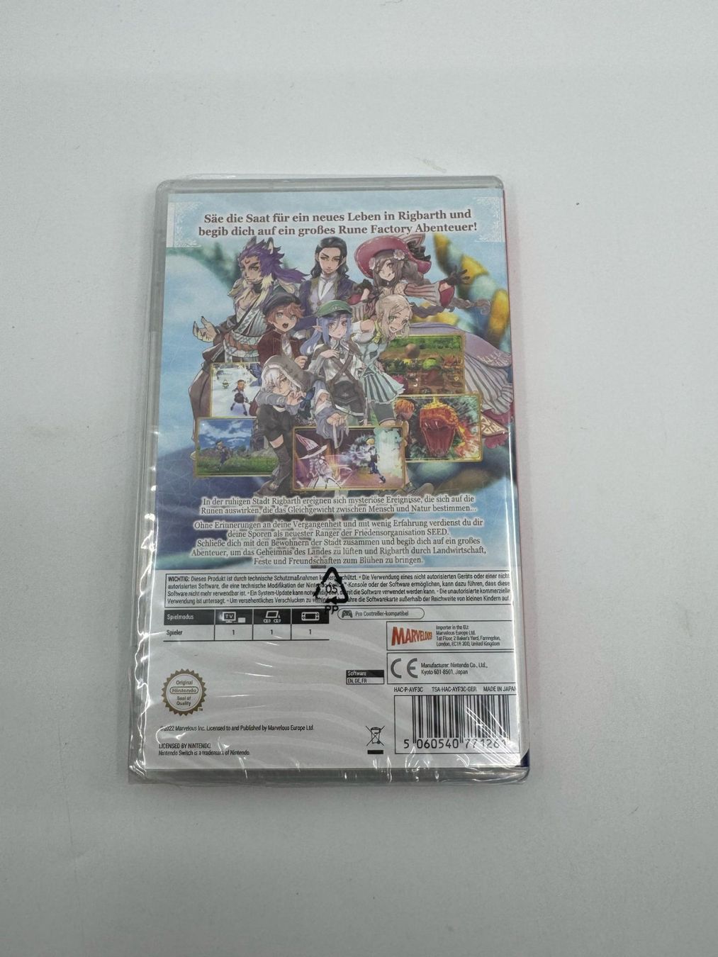 Giochi: Rune Factory 5 SEALED (Nintendo Switch) – Nuovo e nell'imballaggio originale da Herisau venduto da Seyashop1 1