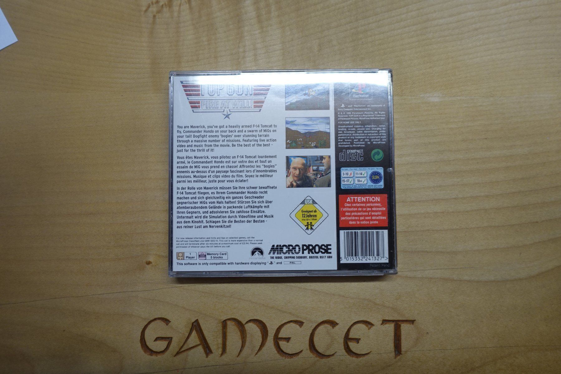 Sony Giochi: Top Gun: Fire at Will! – Usato da Steinach venduto da Gamecet 2