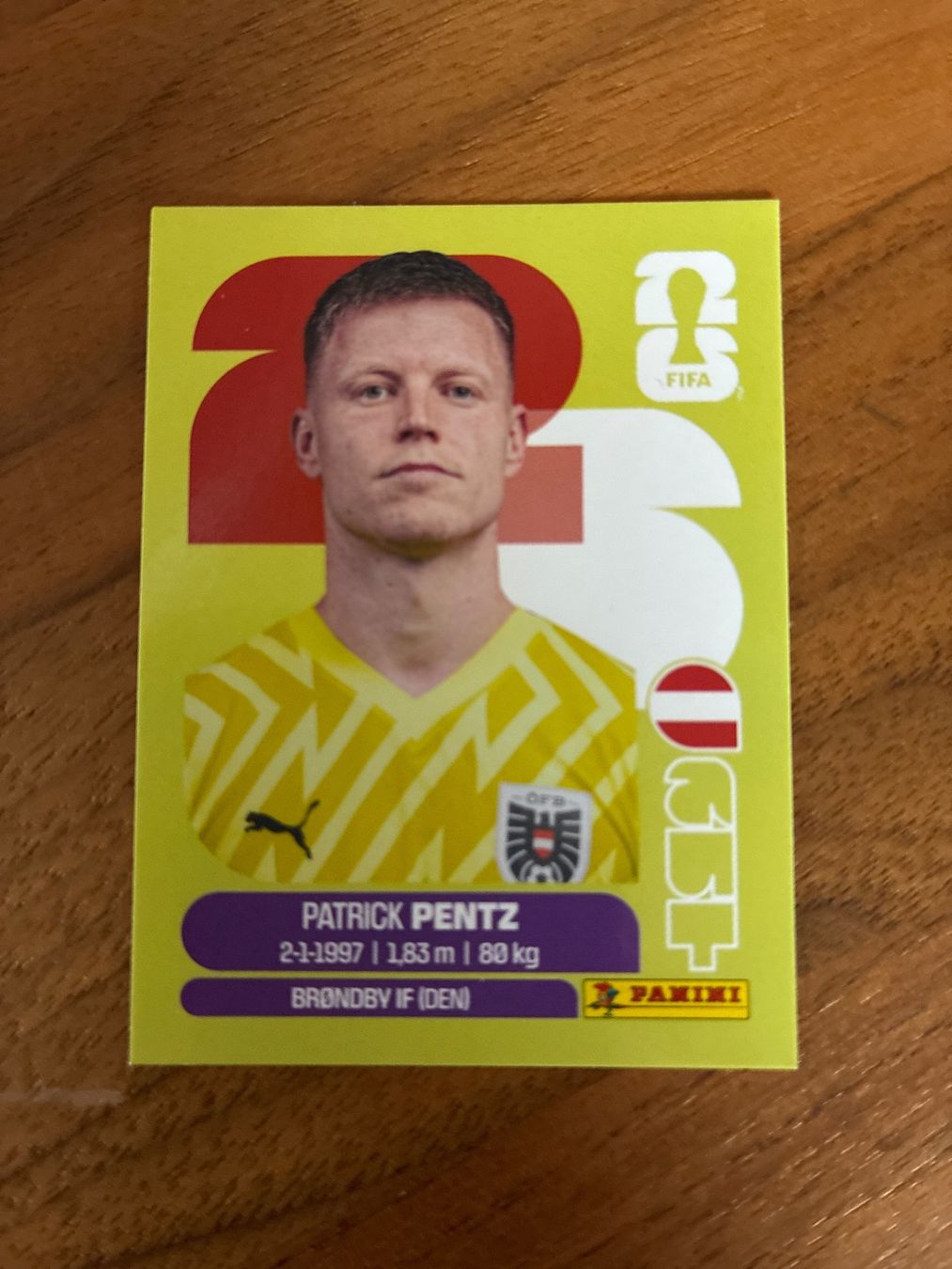 Panini Sammelbilder & Trading cards: FIFA WC 2026 Patrick Pentz AUT 3 – Neu (gemäss Beschreibung) aus Boll von valoune01