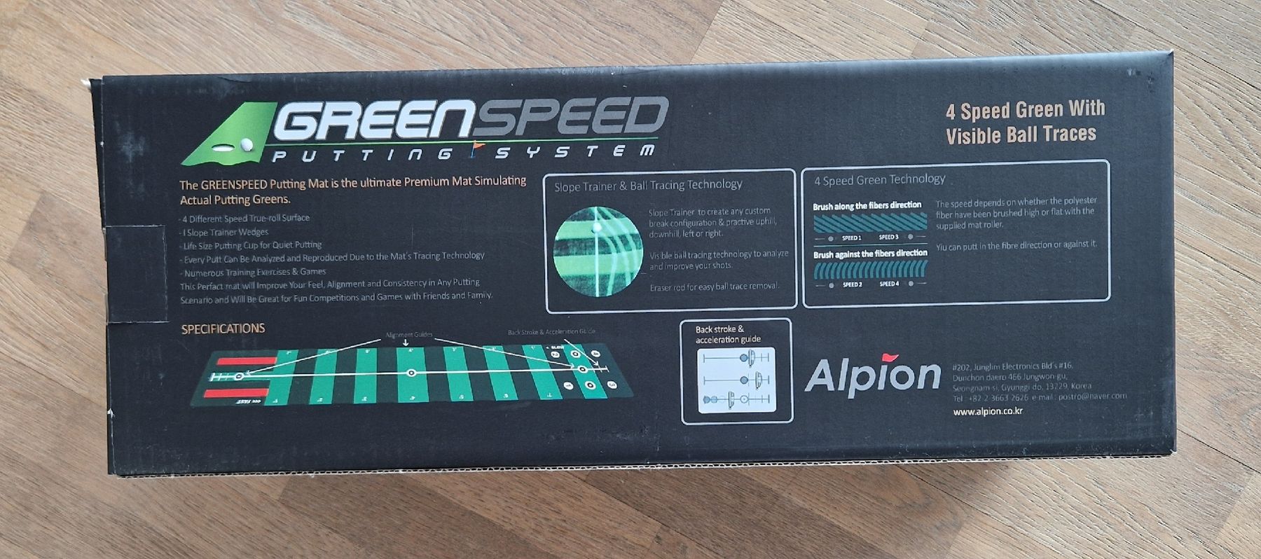 Mazze & Set: Greenspeed: Perfektioniere dein Putten! – Nuovo e nell'imballaggio originale da Winterthur venduto da Eri_fu 2
