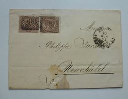 Italien ++ Brief Turin-Neuenburg 1874