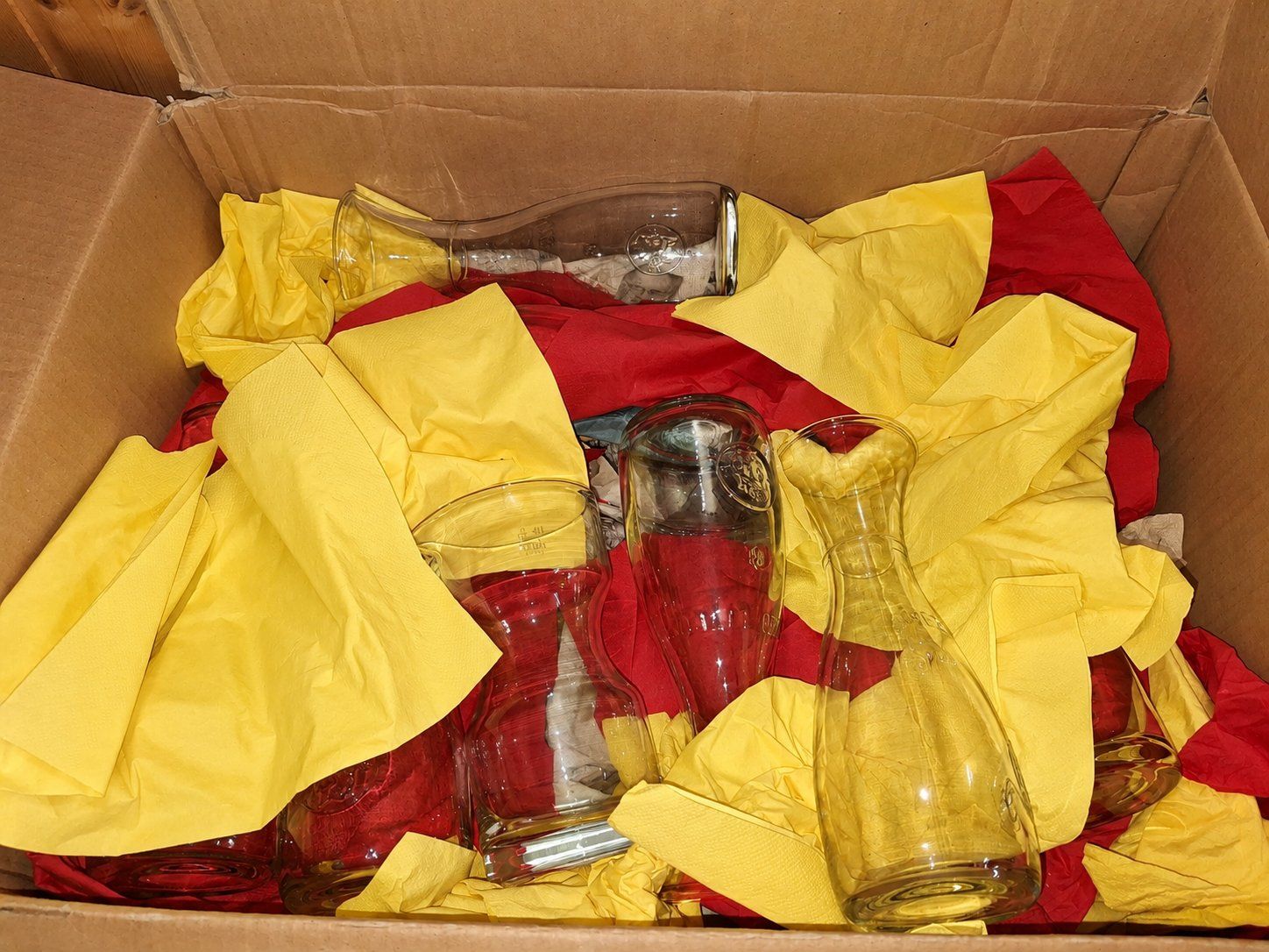 Carafes: mehrere Glaskaraffen – D'occasion à Kirchdorf AG par mat_lgt8 1