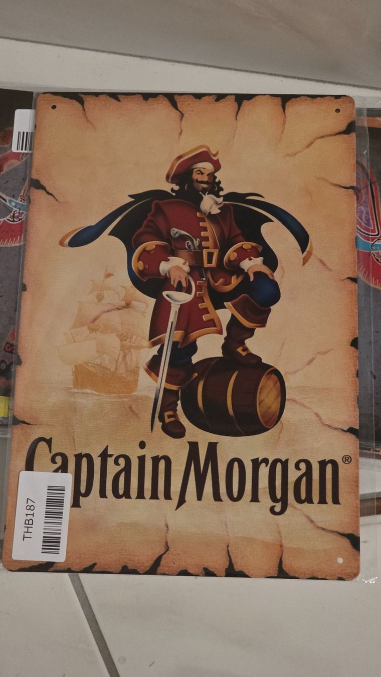 Insegne: Blechschild Captain Morgan – Nuovo e nell'imballaggio originale da Wangen SZ venduto da Charlie_Firpo 1