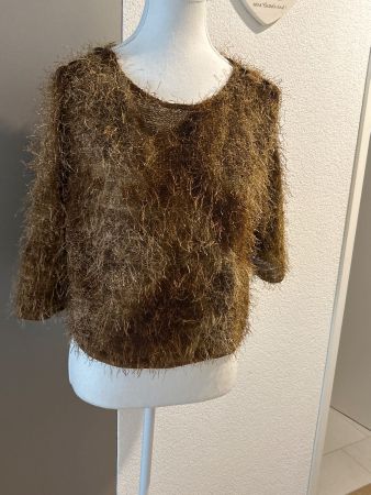 Damen 3/4 Arm Pullover braun von Scooter Gr. XL