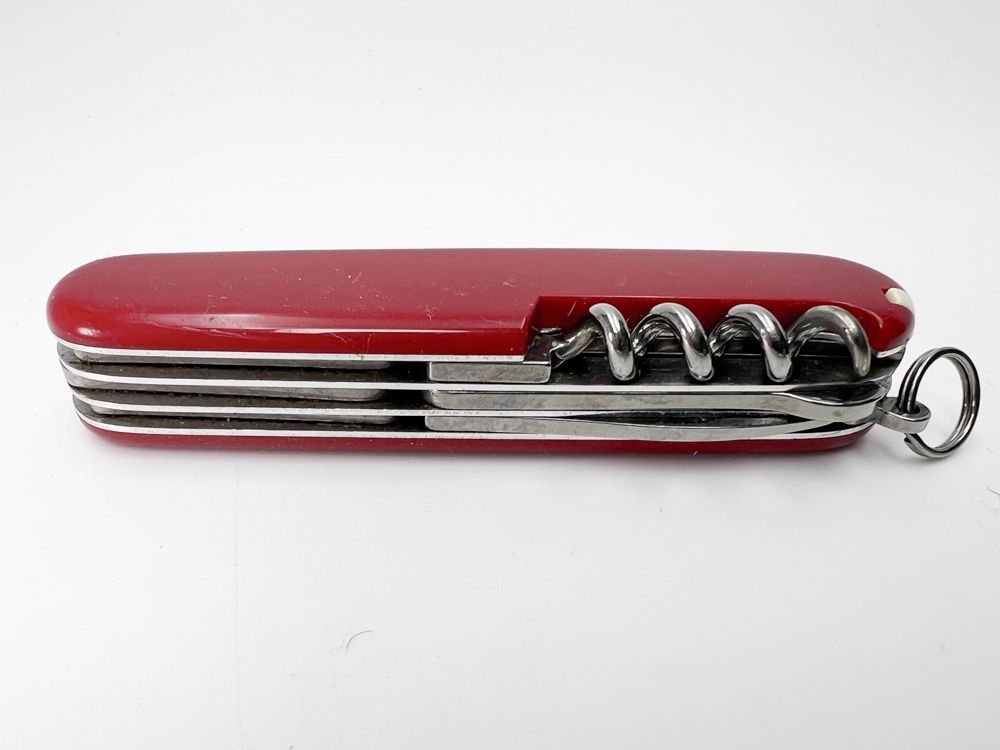 Victorinox Coltelli tascabile: Sackmesser Victorinox, rot, gebraucht – Usato da Häusernmoos venduto da adlerfedern 2