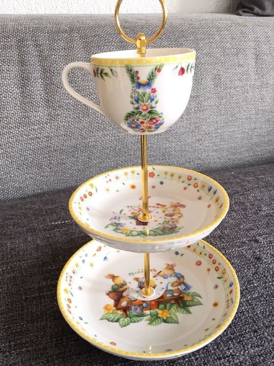 Etagere Villeroy Boch Geschirr Osterdeko Kaufen auf Ricardo
