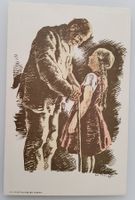 Bundesfeierpostkarte Nr.48I - 1928 - Grossvater mit Mädchen