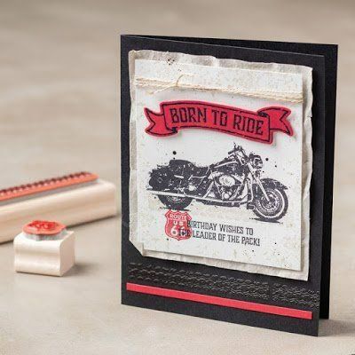 Stampin' up! Timbri: Stempelset von Stampin up "One wild ride" – Usato da Frauenkappelen venduto da 77Adi 9