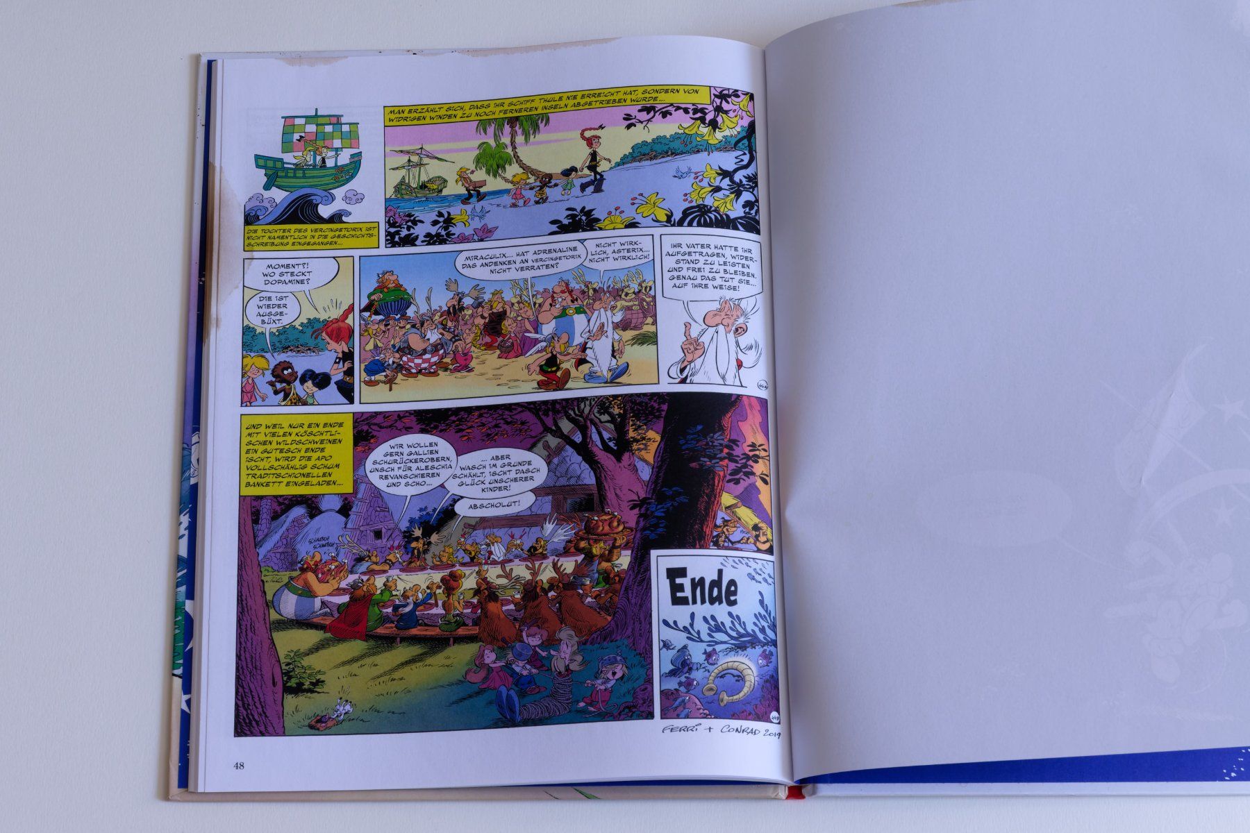 Fumetti: Asterix dir Tochter des Vercingetorix – Difettoso da Scherz venduto da Neogeo5000 3