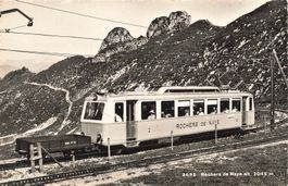 Rochers de Naye VD Bergbahn Bahn