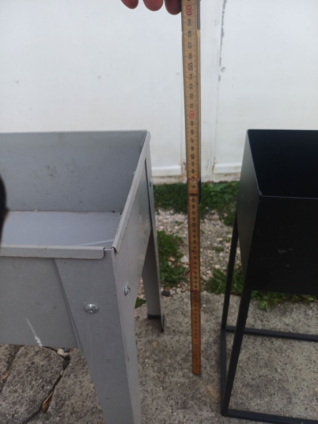 Blumentöpfe: 2 Kleine Hochbeete – Gebraucht aus Wangenried von Recycler94 2