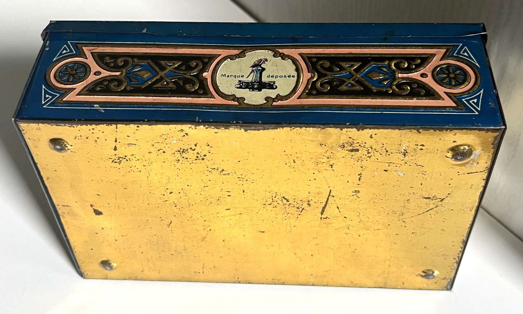 Barattoli: Rare alte Blechdose ROOSCHÜZ, HEUBERGER & CO A.G. - BERN – Usato da Rothrist venduto da Brandystar 7