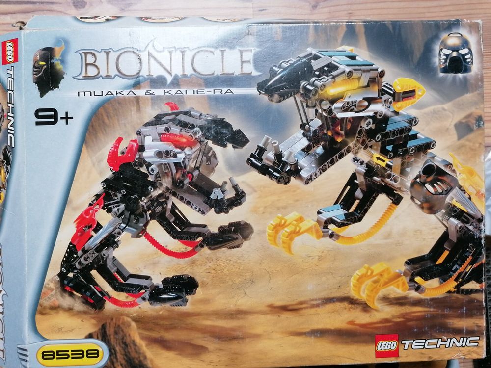 Bionicle muaka und kane-ra lego Technik (Neu (gemäss Beschreibung)) in ...