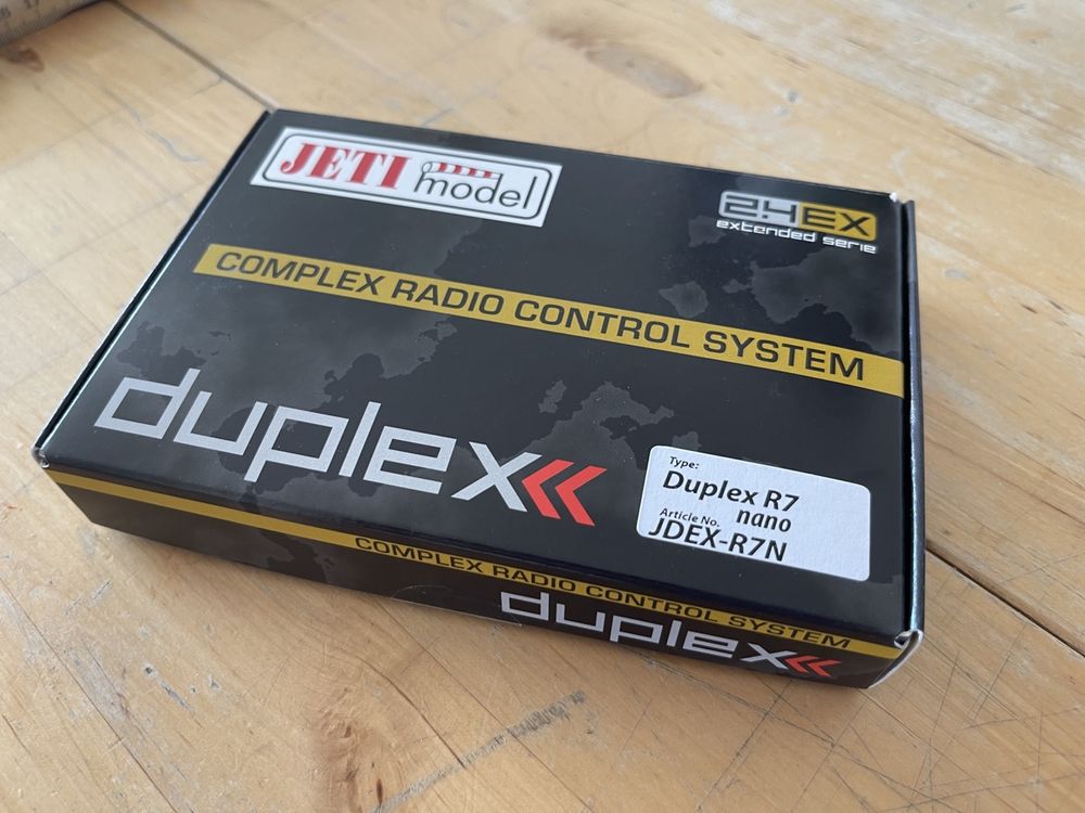 Jeti Duplex R7 nano Empfänger - Top Zustand! J-DEX-R7N (Gebraucht) in ...