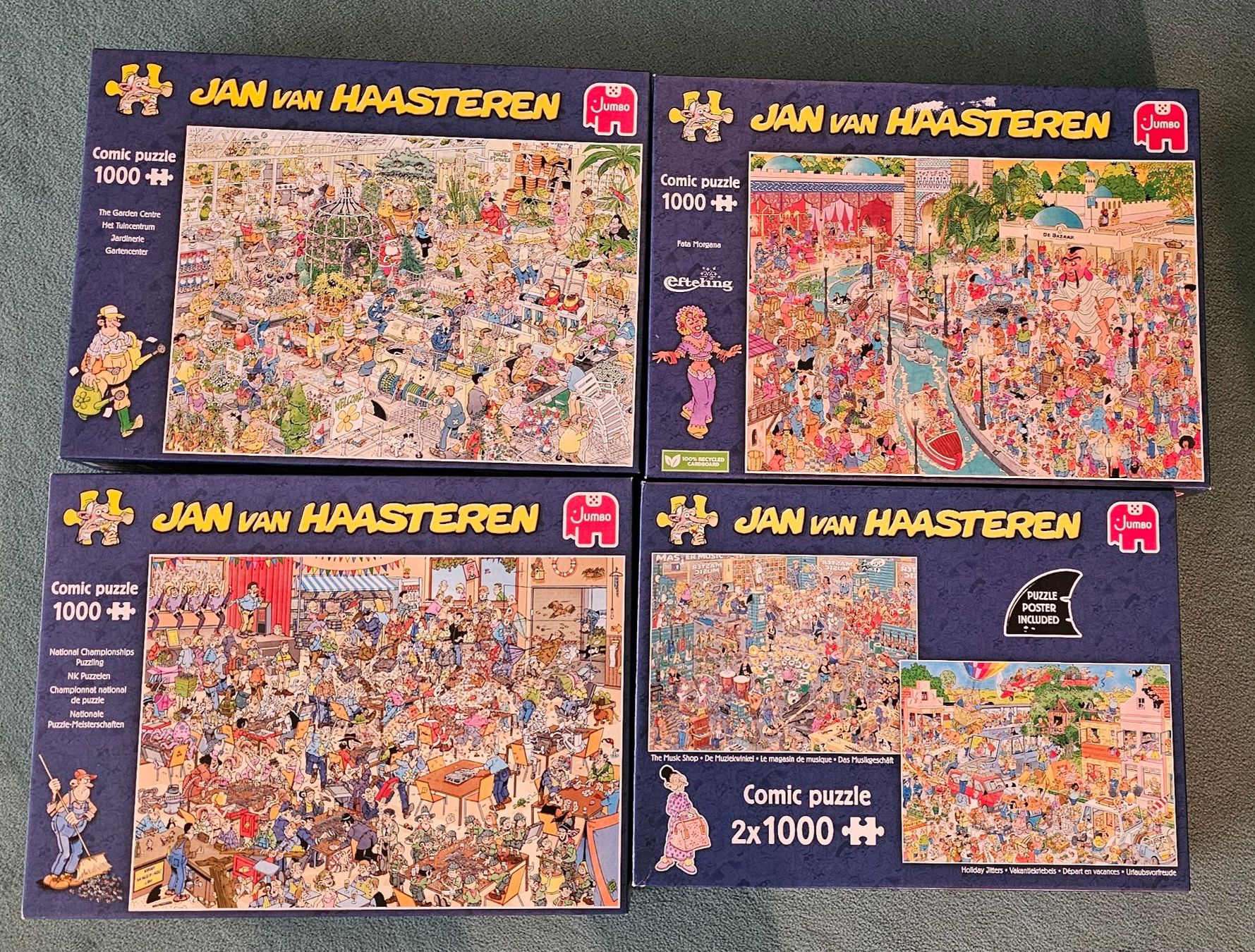 Puzzle: 31 tolle Puzzles (1000er) – Usato da Winterthur venduto da Aengscheku 3