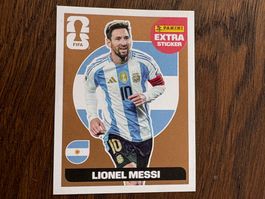 Extra sticker bronze Messi
