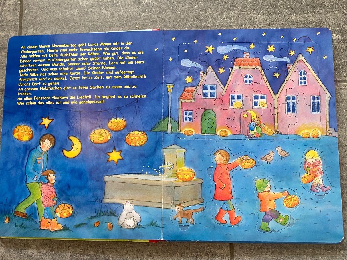 Libri: Mein grosses Kindergarten Puzzlebuch – Nuovo (secondo la descrizione) da Gutenswil venduto da Glitzersternchen 2
