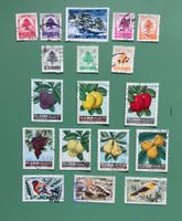 Libanon Briefmarken Sammlung, verschiedene Motive, Top!
