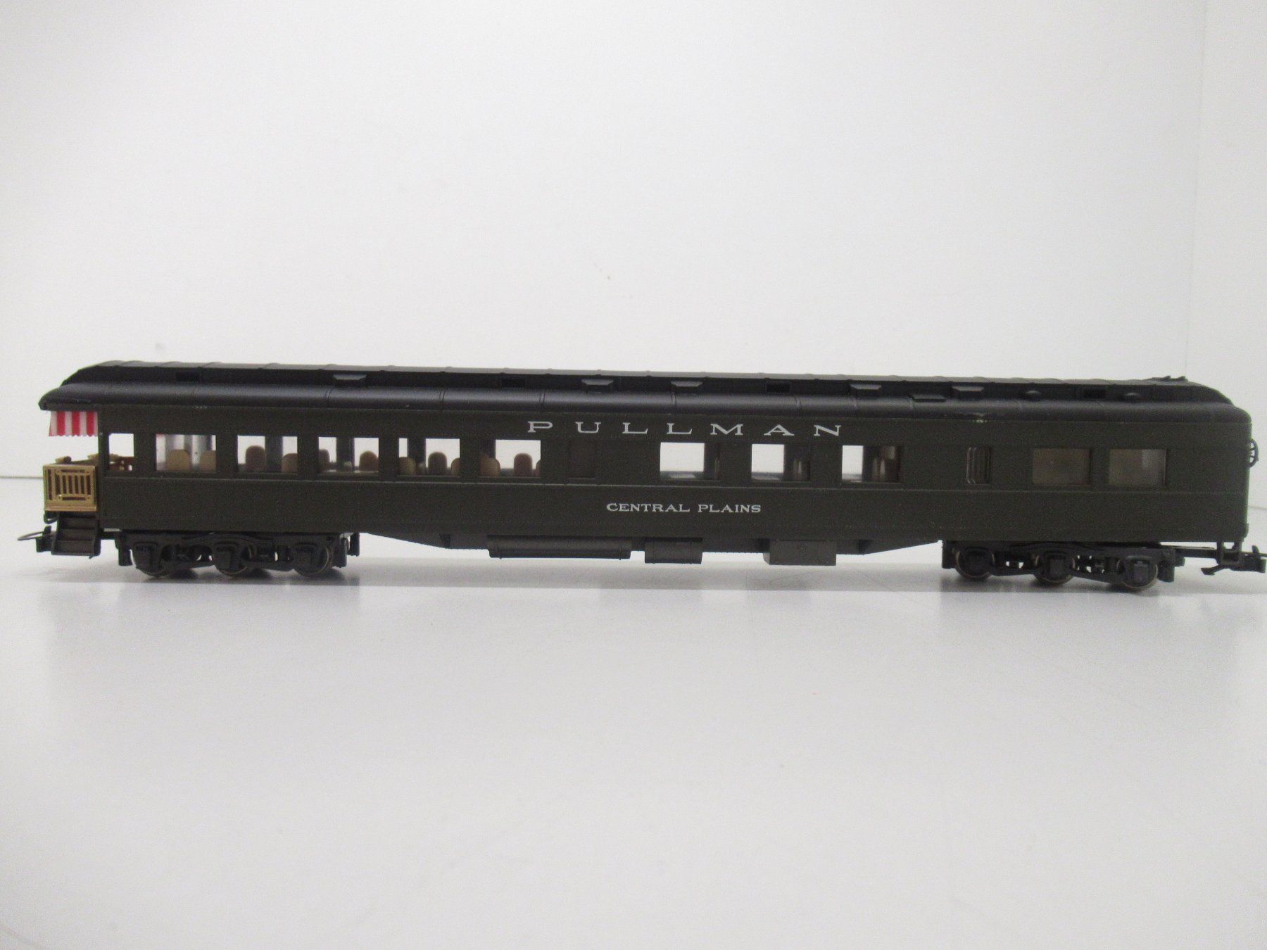 Rivarossi Modellini di ferrovie: Rivarossi 2675 Pullman Observation Car New York Central DC – Usato da Basel venduto da mhmarken 1