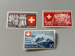Briefmarke - Schweiz - Exposition Nationale Suisse 1939