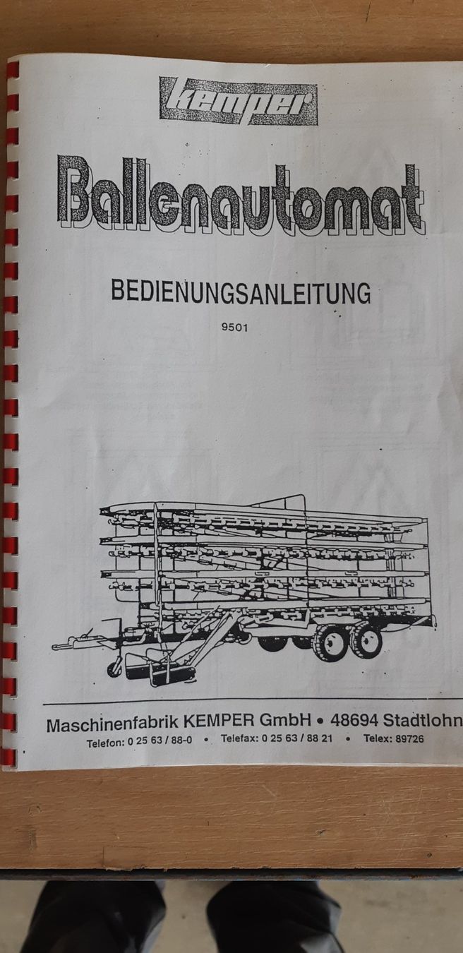 Kemper Rimorchi: Ballenwagen Kemper BE 125 – Usato da Winkel venduto da Ordacosta 5