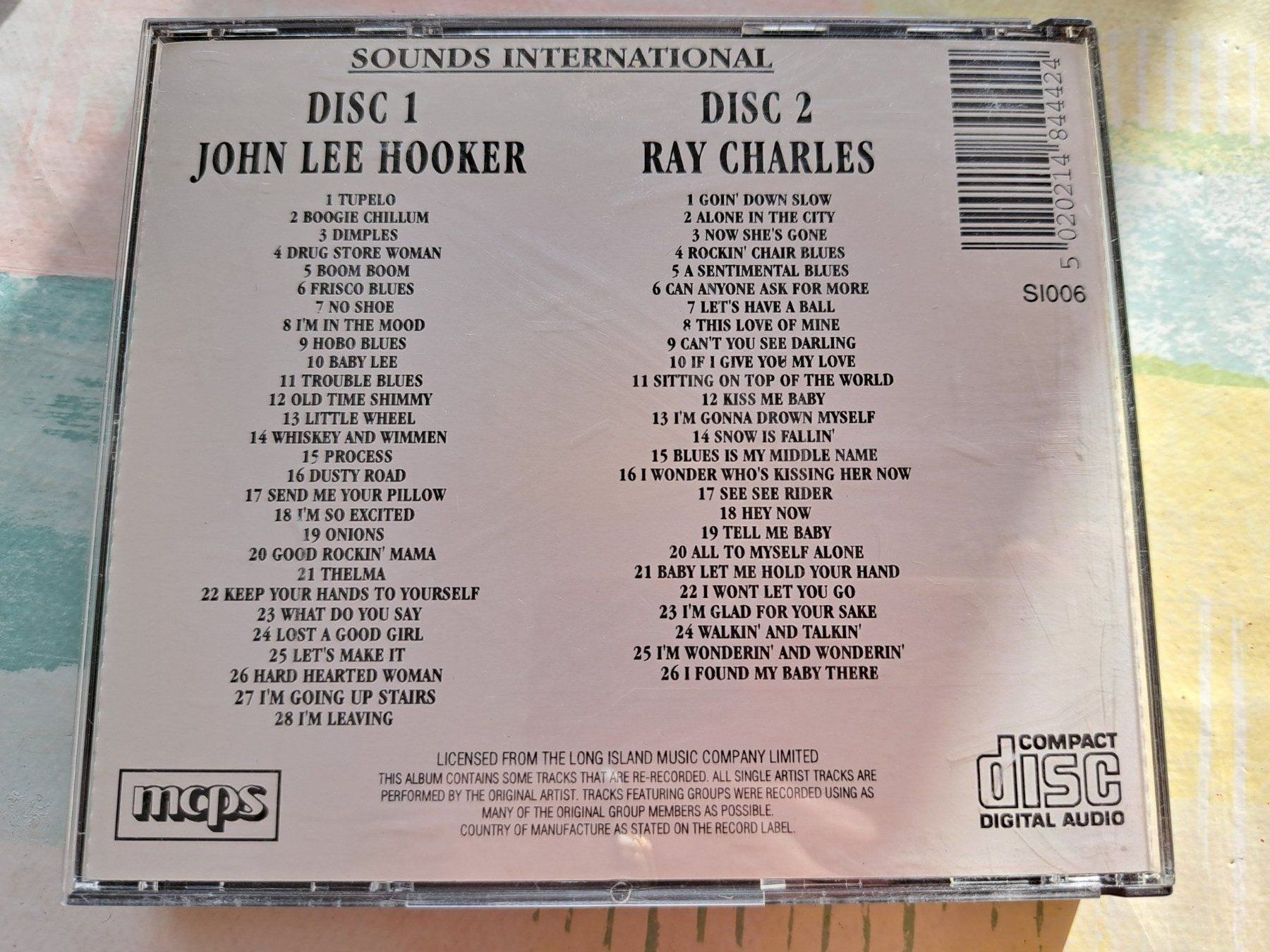 CD: Cd John Lee Hooker - Ray Charles – Usato da Pully venduto da bro_n52j 2