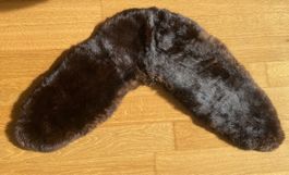 Echter Pelz Kragen / Pelerine Schal / Stola