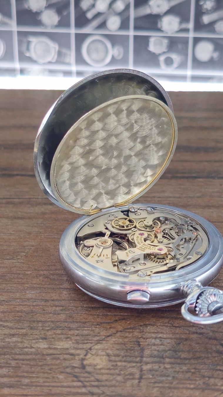 Minerva Uhren: Minerva Rattrappe-Chronometer, Sammlerstück – Gebraucht aus Lugano von R.Riccardo 8