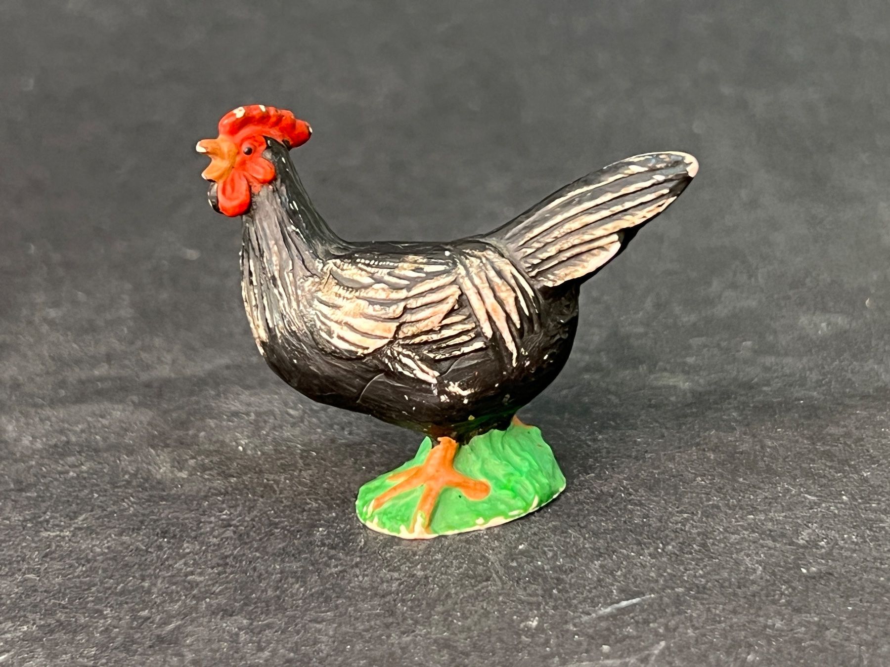 Schleich Figuren: Schleich 13018 Huhn, schwarz/weiss – Gebraucht aus Ennetbaden von mapa05 1