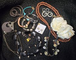 Schmuckset Boho Ibiza Style - Armbänder, Ketten, Ohrringe