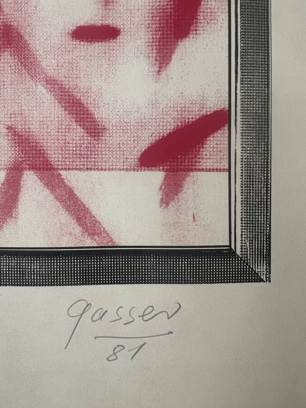 Grafica & Litografie: Bruno Gasser, handsigniert, nummeriert – Usato da Rain venduto da Pic-Ass 2