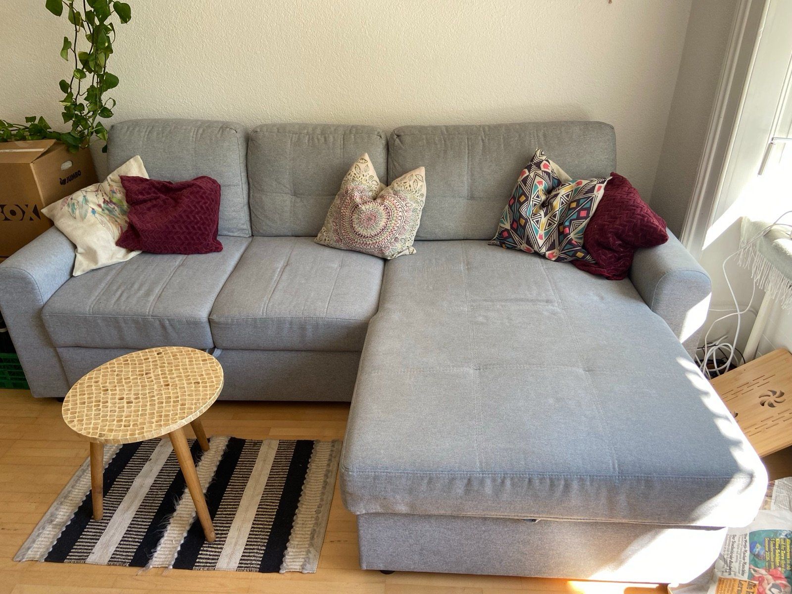 Mömax Divani: Schlafsofa grau – Usato da Baden venduto da somerandy 2