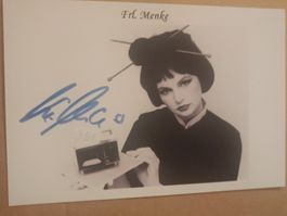 Frl. Menke -  signiertes Foto