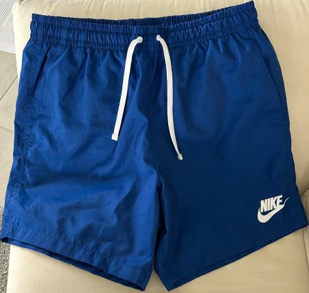 Nike blaue Badeshorts Grösse M für Herren