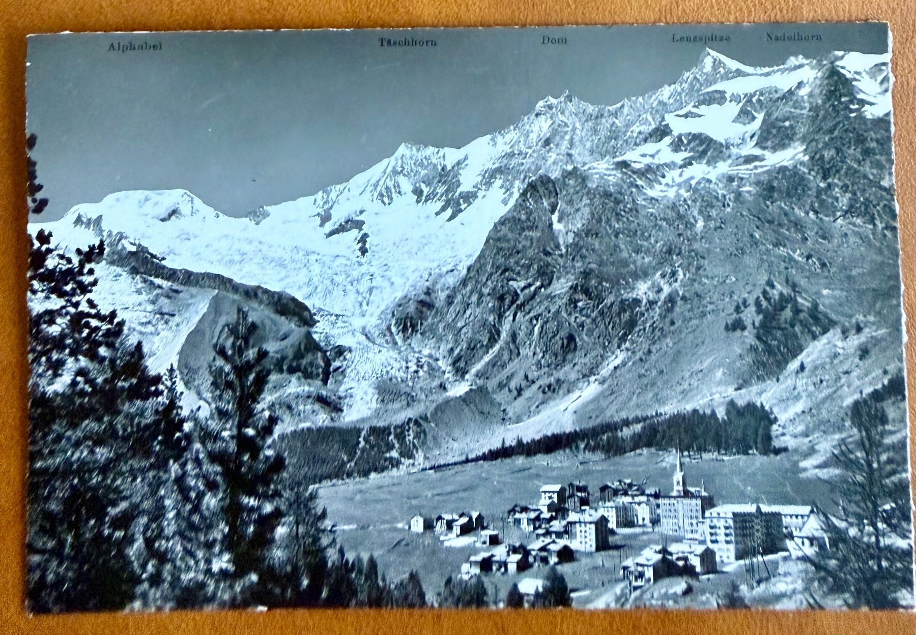Ansichtskarten: Saas - Fée - Feegletscher u. Hohbalengletscher Ak – Gebraucht aus Lutry von Ediego