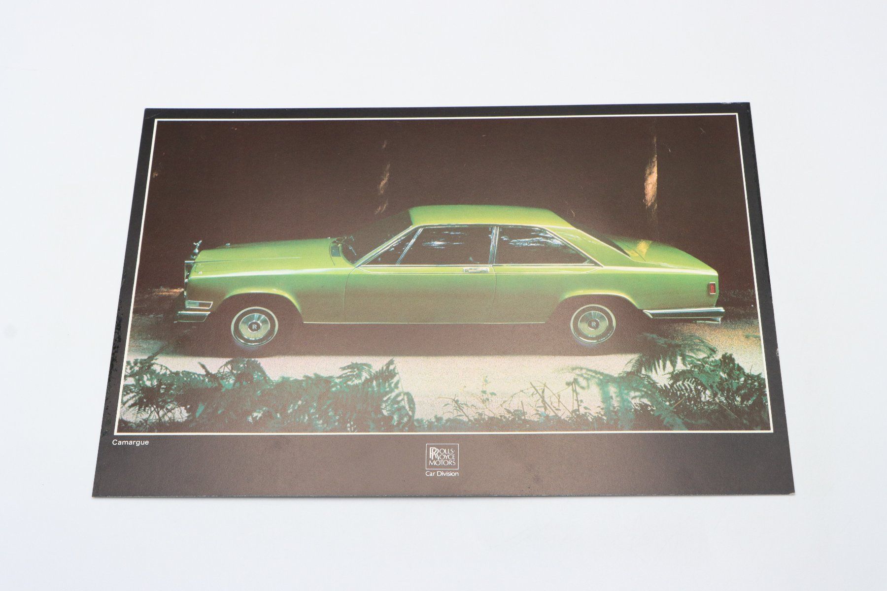 Rolls-Royce Documents: Rolls Royce Camargue 1978 Prospektblatt – D'occasion à Bühl b.Aarberg par Collectorpassions 2
