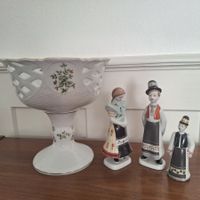 Hollóháza Porzellan, Ungarn, Schüssel, Schale, Figuren