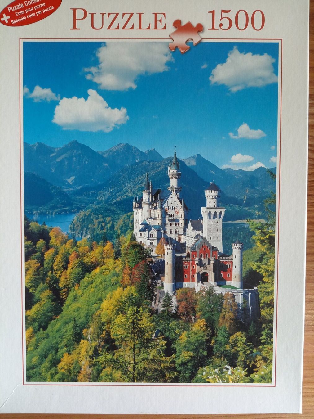 Puzzles: Puzzle Schloss Neuschwanstein 1500 Teile – Gebraucht aus Goldach von Stricklinger