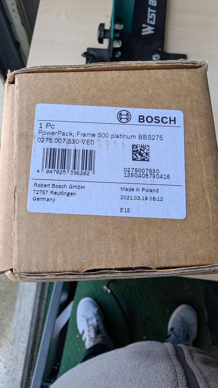 Bosch Akkus: Bosch PowerPack 500 Frame Akku  Neu  – Neu (gemäss Beschreibung) aus Menziken von ezadinho 4