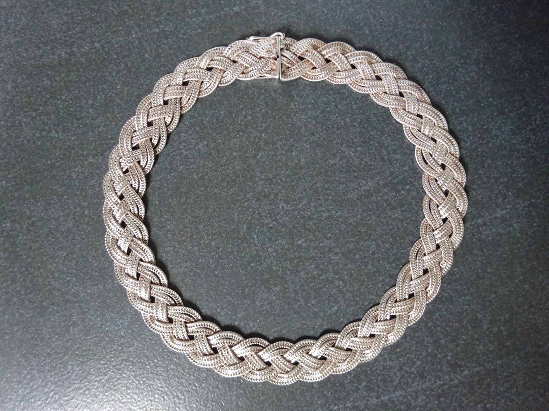 Catenine: Chropfband Halskette / echt Silber – Usato da Oetwil am See venduto da Senegal 1