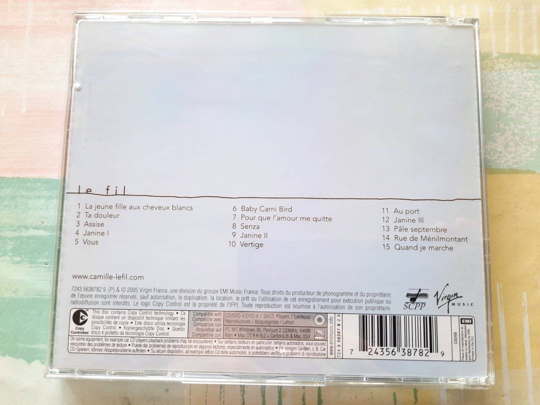 CDs: Cd Camille - Le fil – Gebraucht aus Pully von bro_n52j 1