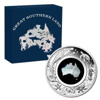 Australia 1oz Silber Münze Mother of Pearl