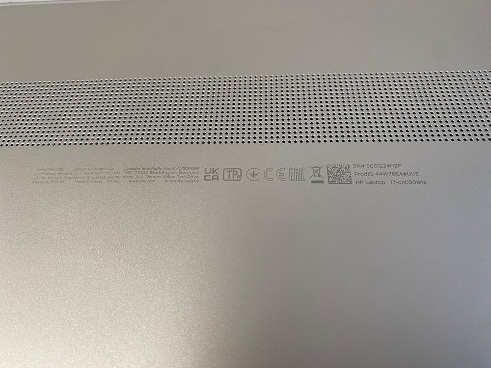 HP Laptop 17" Zoll, sehr selten gebraucht Kaufen auf Ricardo