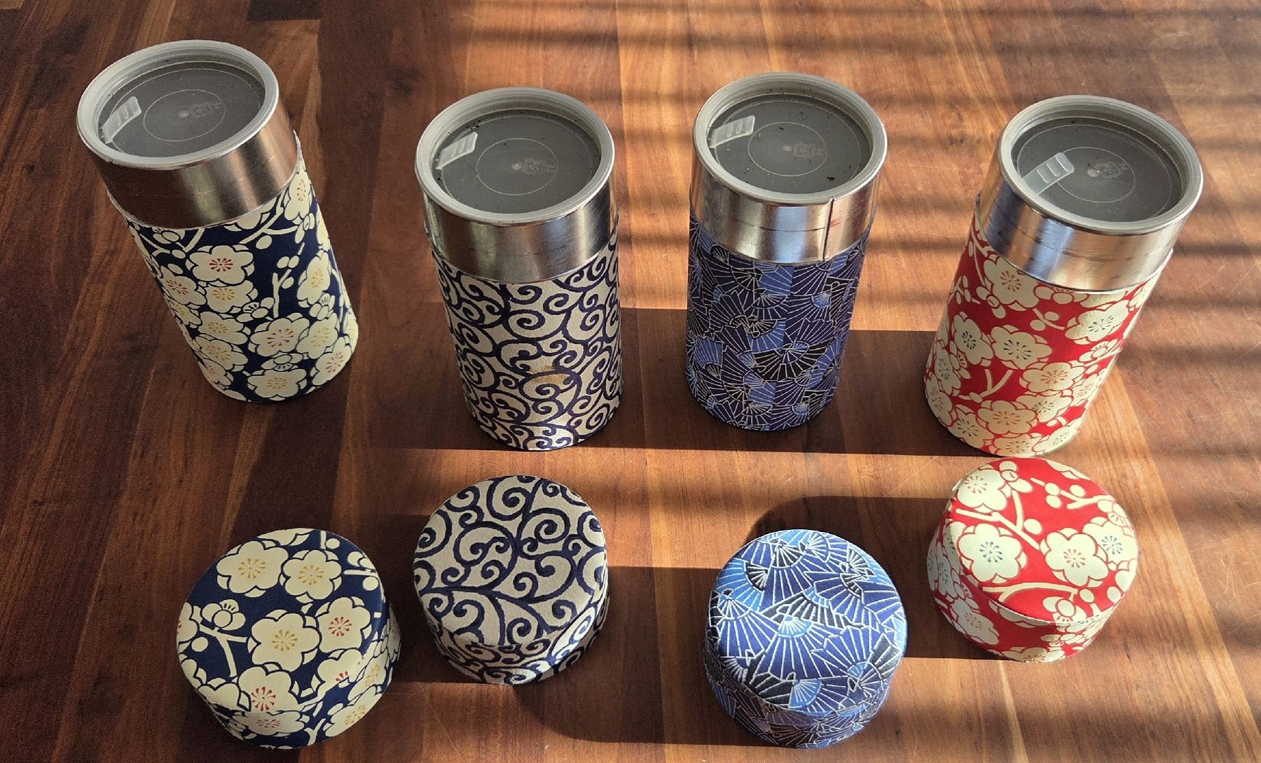 Teiere: 4 Japanisch washi Teedosen – Usato da Baden venduto da Digit6 3