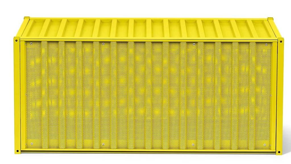 Contenitori edile: CONTAINER DS Air RAL 1016 Schwefelgelb – Usato da Steg im Tösstal venduto da max_sdp9