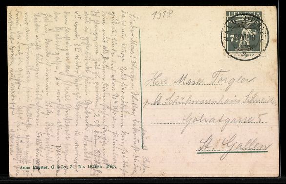 Cartoline postali: AK Wald /Appenzell, Ortsansicht mit Kirche – Usato da Berlin venduto da bartko-reher 1