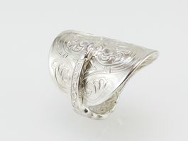 Silberring Coronation (Krönungsring) aus Sterling silver 925
